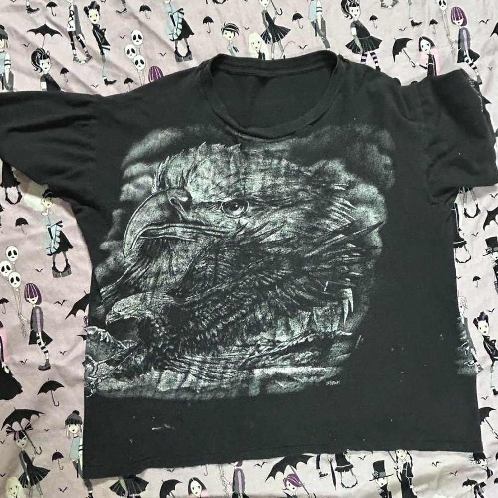 B&W Eagle Short Sleeve T-Shirt